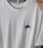 耐克(NIKE)春夏男短袖T恤 纯棉 运动休闲 经典简约 AR4999-101 白2XL 实拍图
