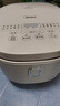 美的（Midea）电饭煲4-5人电饭锅5L银钻内胆12大菜单顶置触控屏家用煮粥微压智能电饭煲品牌官方MB-AFB5041RL 实拍图