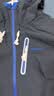 探路者（TOREAD）【山行】软壳外套户外运动夹克防风骑行登山服 蓝黑男 XL 实拍图