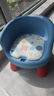 日康（rikang）宝宝餐椅 叫叫椅婴儿学坐椅多功能儿童吃饭餐桌 RK-X2009-1 蓝色 实拍图