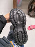 稻草人洞洞鞋男士钓鱼凉鞋工装户外穿运动大码防滑涉水沙滩拖鞋黑 42-43 实拍图