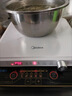 美的（Midea）家用电磁炉电陶炉电池炉2200W大功率猛火新型电磁灶一体微晶面板爆炒炒菜定时火锅炉MC-HGE22BF09 实拍图