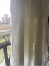 妙恋多法式方领泡泡袖连衣裙女小个子夏季新款收腰显瘦温柔初恋感茶歇裙 米白色 M 建议【身高158cm-160cm】 晒单实拍图
