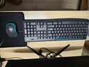 罗技（Logitech）MK275 键鼠套装 无线键鼠套装 办公键鼠套装 全尺寸 商务键鼠套装 带无线2.4G接收器 黑蓝色 实拍图