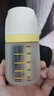 小雅象防胀气玻璃奶瓶新生儿3-6个月婴儿奶瓶 240ml M号奶嘴（标准款） 实拍图