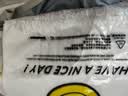 优奥大号食品塑料袋40*60cm100只加厚马夹笑脸购物袋打包方便手提袋子 实拍图
