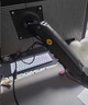 NBF80显示器支架 机械臂 显示器支架臂 显示屏支架显示器支架桌夹式电脑支架电竞卓威显示屏幕增高架 实拍图