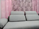 雅鹿弹力沙发套全包万能罩纯色坐垫套四季通用型防猫抓懒人贵妃沙发笠 太阳花-银灰【防滑服帖不移位】 贵妃套(宽85-115cm长145-180cm) 实拍图