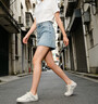 ZHR则则女鞋夏季新款网面透气小白鞋女真牛皮德训运动鞋子女 A67E米灰37 实拍图