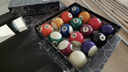 英辉（INVUI）台球子黑8中式台球桌球美式球花式十六彩大号桌球标准球57.2mm 实拍图