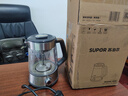 苏泊尔（SUPOR）煮茶器养生壶电热水壶泡茶烧水壶航天级纯钛高温萃取自动控温保温蒸汽喷淋煮茶壶办公家用SW-10C21 实拍图