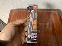 得力（deli）涡轮战士旋转出芯直液笔 0.5mm双珠ST头速干顺滑考试笔刷题笔学生中性笔 黑色3支/盒SS005-3 实拍图