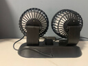 恩柏盛车载电风扇usb家用宿舍办公室12V24V大货车轿车SUV大风力强风制冷 实拍图