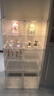 蔻丝【四面全透明】手办乐高展示柜盲盒模型收纳盒大容量柜玩具展示架 2列12格+2灯+平角扣 实拍图