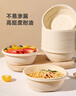 美丽雅一次性碗380ml*50只食品级 耐高温快餐打包野餐饭盒汤碗 实拍图