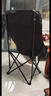 小魔户外折叠椅 折叠靠背椅加高月亮椅露营折叠凳子便携躺椅钓鱼椅 黑 实拍图