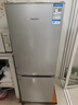 荣事达（Royalstar）【政府补贴15%】215升三门冰箱家用小型大容量三开门 节能低噪租房中门软冷冻超薄低音保鲜电冰箱 187L【一级能效】两天一度电 银色 实拍图