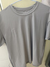 真维斯（Jeanswest）冰丝短袖T恤男夏季纯色体恤衫宽松大码运动健身半袖男士速干上衣 实拍图