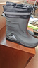 德系雨鞋雨靴高档男新款收口防雨防水鞋中筒防滑雨靴水靴户外钓鱼 灰色加防水口不可拆 41 实拍图