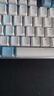 达尔优（dareu）EK815机械合金键盘 有线键盘 游戏键盘 108键单光 男生女生 电脑键盘  白色蓝色 青轴 实拍图