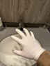 爱马斯（AMMEX）一次性手套丁腈手套100只大码餐饮家务清洁厨房白色丁晴橡胶手套 实拍图