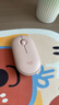 罗技（Logitech）时尚系列 PEBBLE鼠标 无线蓝牙鼠标 办公静音鼠标 女性鼠标对称鼠标 鹅卵石造型 玫瑰粉 实拍图