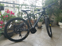 喜德盛山地自行车英雄280/英雄300铝合金车架锁死前叉碟刹 英雄280哑光黑16寸(身高160-175) 实拍图