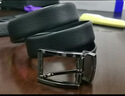 七匹狼皮带男士真牛皮裤腰带针扣简约百搭送男友老公爸爸生日情人节礼物 实拍图