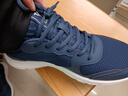 骆驼（CAMEL）网面透气跑步男鞋轻量健步运动鞋子 CSS221L0033 蓝色 42 实拍图