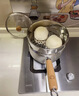 双枪（Suncha）奶锅 316L加厚不锈钢婴儿宝宝辅食小奶锅汤锅蒸煮一体带蒸笼 20cm 实拍图