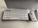 罗技（Logitech）K390无线蓝牙键盘 K380升级款无线键盘Mac笔记本平板ipad电脑静音键盘多设备超薄家用 75配列键盘 PEBBLE 2 COMBO（升级版套装-烟云灰） 实拍图
