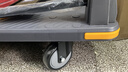 好嘉居 折叠平板手拉车 90*60cm1000斤承重 四角防撞 5寸轻音轮商务灰 京仓闪送京东开票 工厂仓库拉货搬运手推车 实拍图