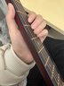 维卡斯（WEIKASI）民谣吉他初学者木吉他单板新手入门练习琴guitar吉它学生男女乐器 41英寸原木色+礼包【进阶推荐】 实拍图
