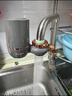 美的（Midea）净水器水龙头过滤器家用自来水滤水器直饮前置过滤器厨房卫生间通用除水垢除余氯双出水可清洗滤芯 一机七芯【五年免换芯】 实拍图