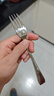 onlycook食品级316L不锈钢叉子勺子餐具儿童喂饭调羹汤勺宝宝辅食勺熊猫叉 实拍图