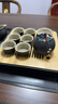 京东京造 茶具整套 功夫茶具陶瓷套装茶壶茶杯茶盘【黑陶提梁壶】 12件套  实拍图