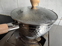 神田日本雪平锅不锈钢小奶锅热奶锅煮面泡面锅宝宝婴儿辅食锅进口汤锅 雪平锅（含玻璃盖+蒸格） 20cm 实拍图