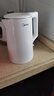 美的（Midea）电热水壶家用烧水壶泡茶0涂层食品级304不锈钢自动断电双层防烫全钢无缝1.5L大容量 MK-HJ1566 实拍图