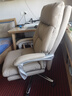 顾全电脑椅人体工学椅真皮办公椅可躺久坐舒适老板椅咖皮C570 实拍图