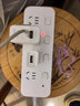 公牛（BULL）分控插座/插线板/插排/排插/接线板/宿舍家用桌面拖线板  3C认证  4位分控全长3米 独立开关 实拍图