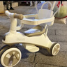 ANGI BABY儿童三轮车儿童脚踏车宝宝三轮车带刹车手推车轻便遛娃神器 【旗舰款】 卡其棕 六一儿童节礼物儿童三轮车手推车 实拍图