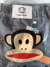 大嘴猴（paul frank）牛仔裤男士春秋季美式宽松裤子男裤阔腿休闲裤男 怀旧蓝色 38 实拍图