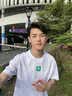 卡帕（Kappa）背靠背2026夏季短袖新款男士运动T恤纯棉休闲半袖K0D32TD80 【纯棉/亲肤/透气】白色-001 M （推荐尺码170/92A）尺码偏大，建议拍小一码 实拍图