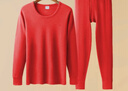 浪莎本命年男士秋衣秋裤套装纯棉抗菌红色马年保暖内衣男士冬季 实拍图