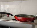 苏泊尔（SUPOR） 平底锅 不粘锅家用牛排煎锅火红点无油烟炒菜锅电磁炉燃气灶通用 2-5人适用 直径 28cm 实拍图