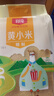 北纯精制黄小米 2斤/袋（含有多种矿物质杂粮米小黄米小米粥月子米） 实拍图