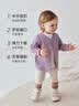 babylove男女宝宝裤子春款纯棉大pp裤外出长裤毛圈百搭休闲裤束脚裤 实拍图