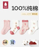 贝比婴儿袜子夏季薄款棉袜可爱新生儿宝宝袜透气网眼袜女童公主中筒袜 实拍图