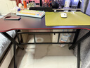 奥伦福特  电脑桌台式家用电竞游戏桌办公书桌简约书房写字桌子 碳纤维纹路单桌-100*60 升级款电竞桌 实拍图