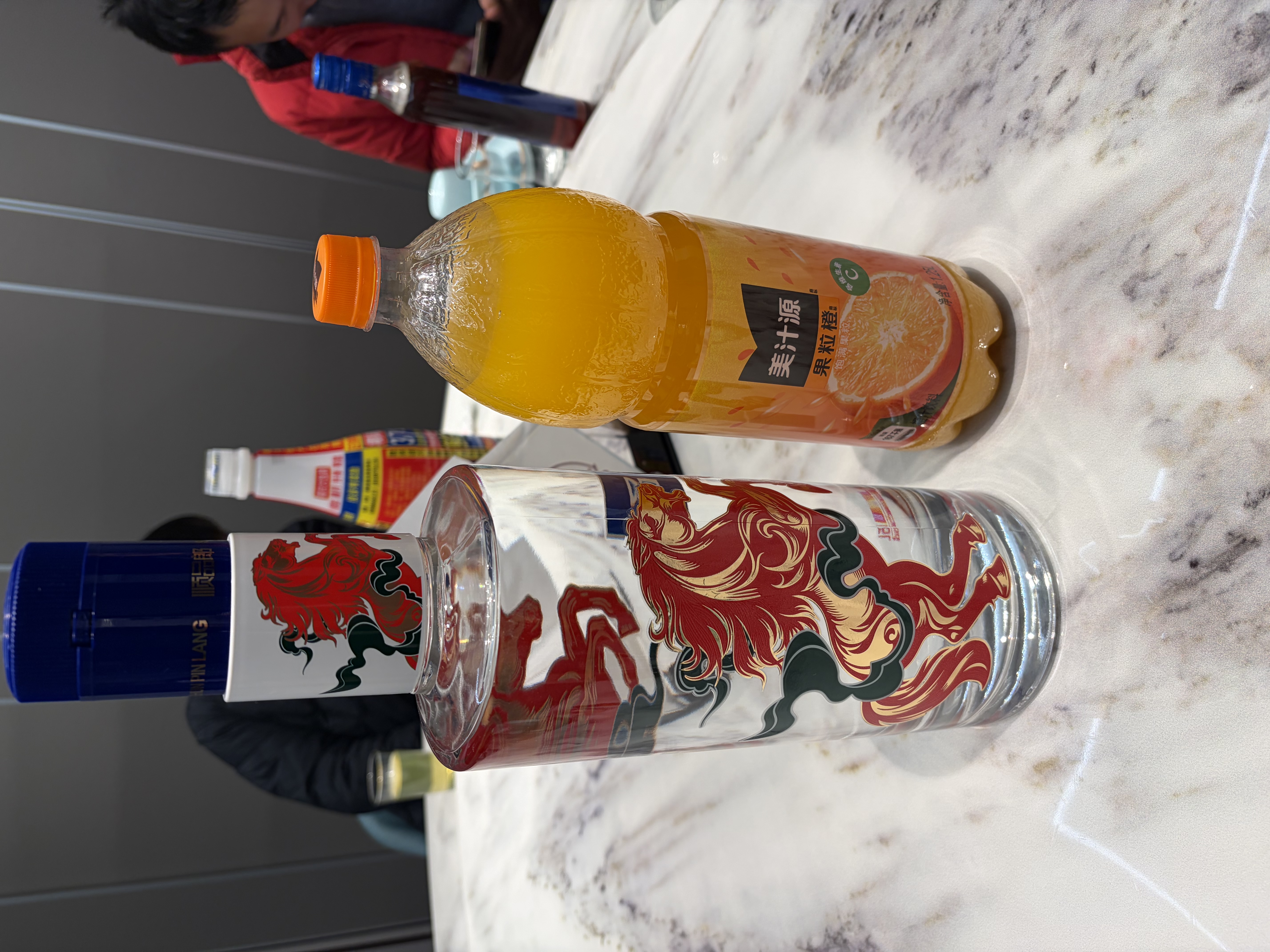 郎酒顺品郎 浓酱兼香型白酒 45度 480mL 2瓶 红顺双瓶装 实拍图